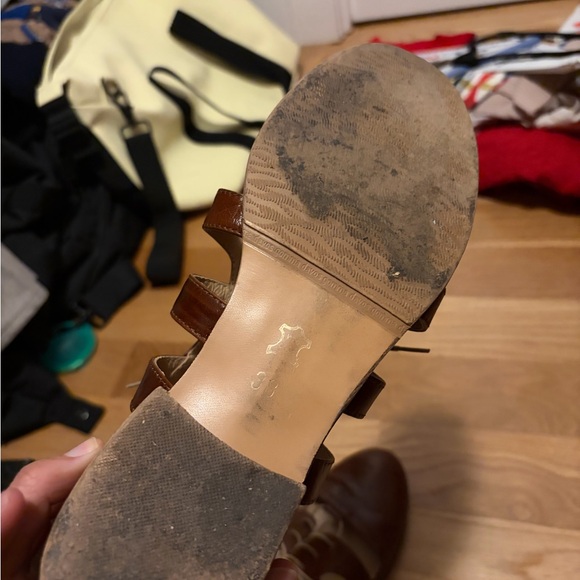 Brown Leather Women's Shoes - Picture 4 of 4